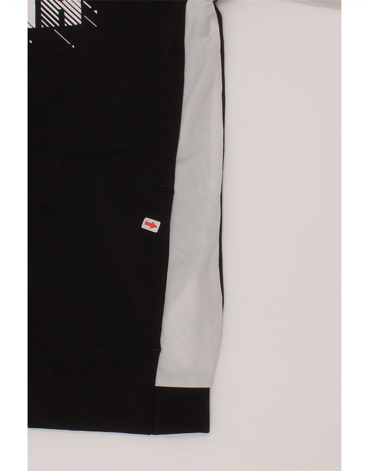 Gornja jakna trenirke Puma Boys Graphic 7-8 Years Black Colourblock