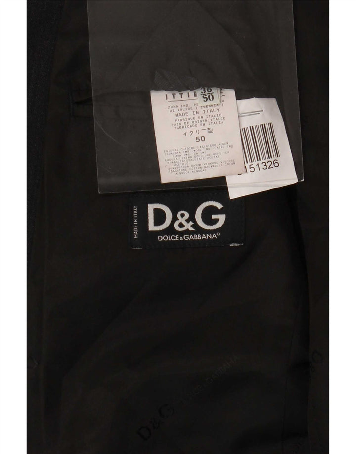 Dolce & Gabbana muška jakna Ittierre sa 3 gumba IT 50 velika siva vunena
