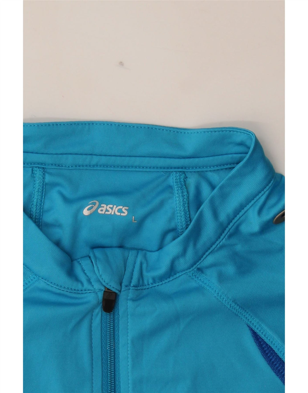 OASIS Mens T-Shirt Top Large Blue Colourblock Polyester Vintage Oasis and Second-Hand Oasis from Messina Hembry 