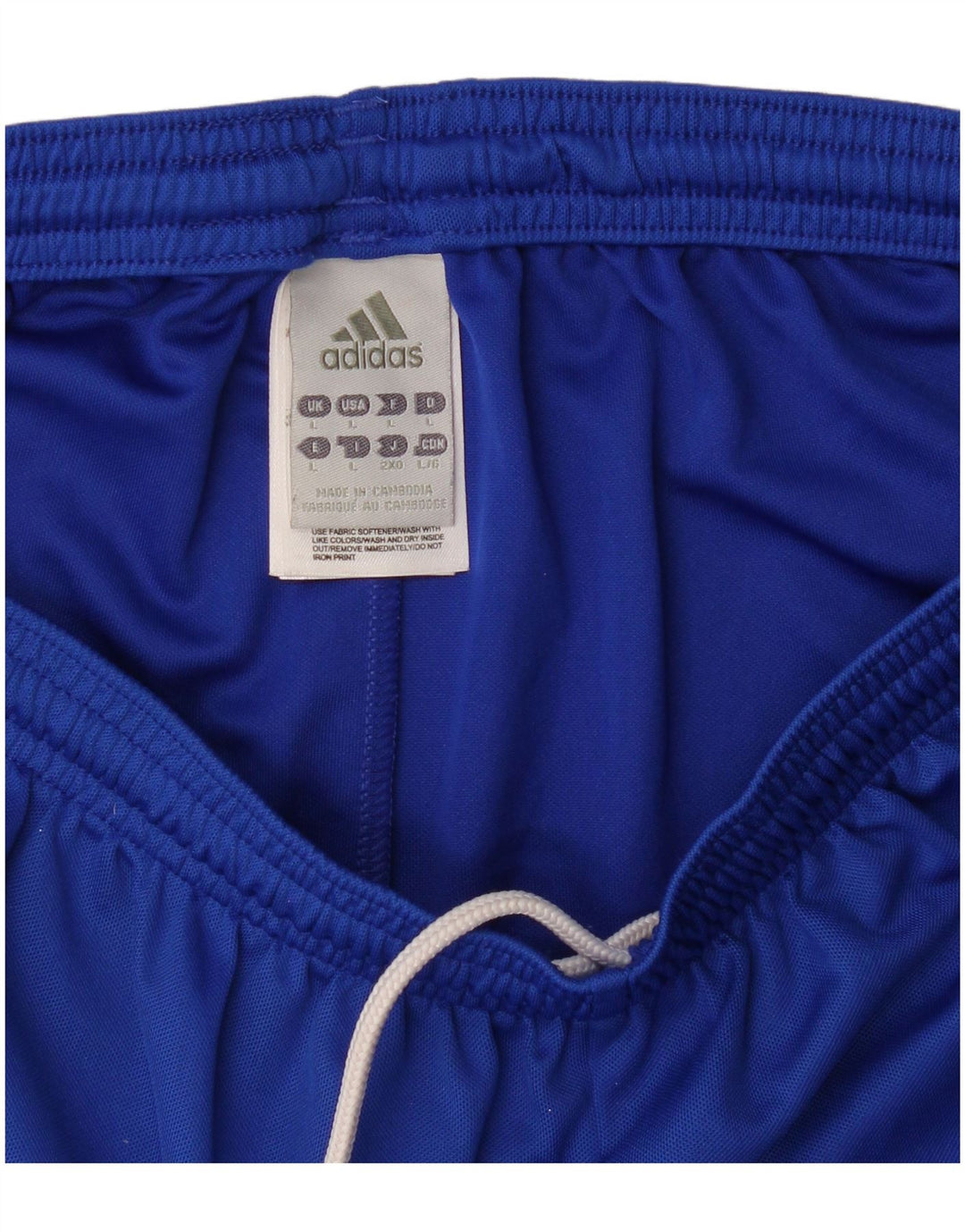 Adidas muške sportske kratke hlače veliki plavi poliester