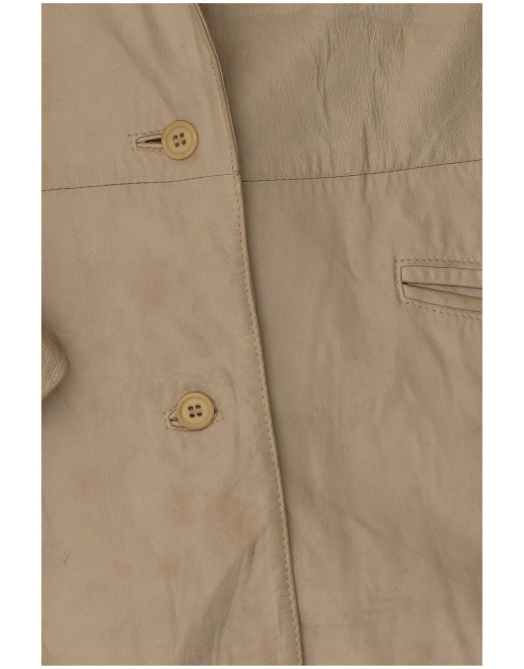 Marcos ženska kožna jakna sa 2 gumba IT 44 srednje bež kožna