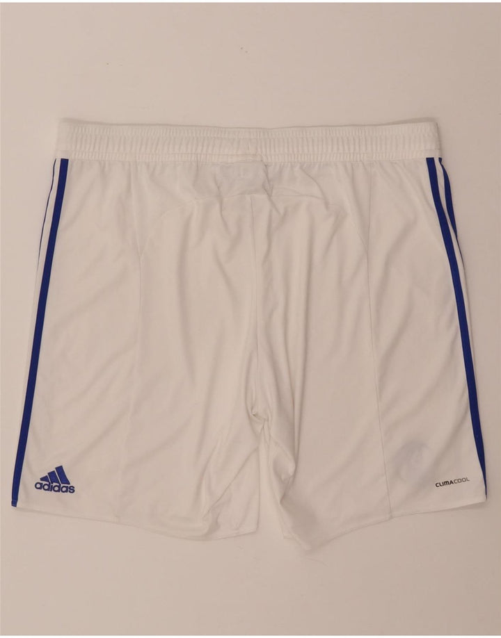 Adidas muške Climacool sportske kratke hlače 2XL bijeli poliester