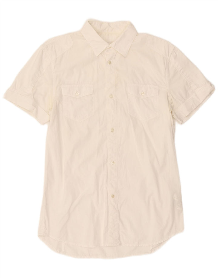 Diesel muška košulja kratkih rukava Srednje bijeli pamuk