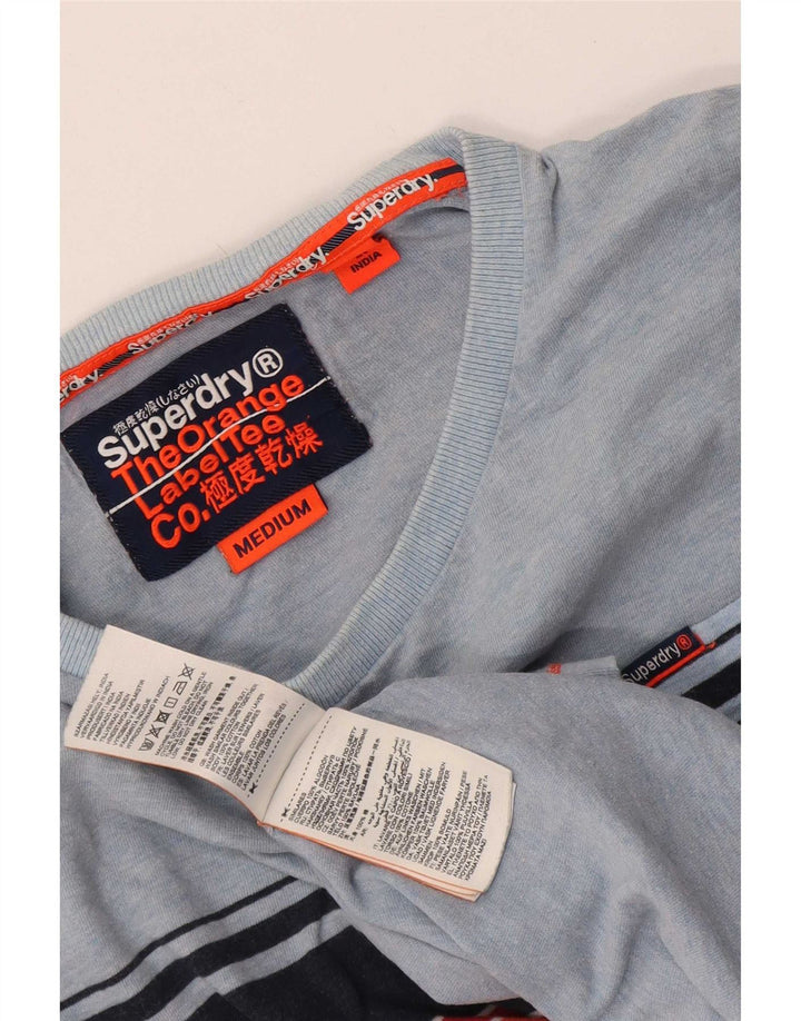 Superdry muška majica kratkih rukava Srednje pamuk na plave pruge