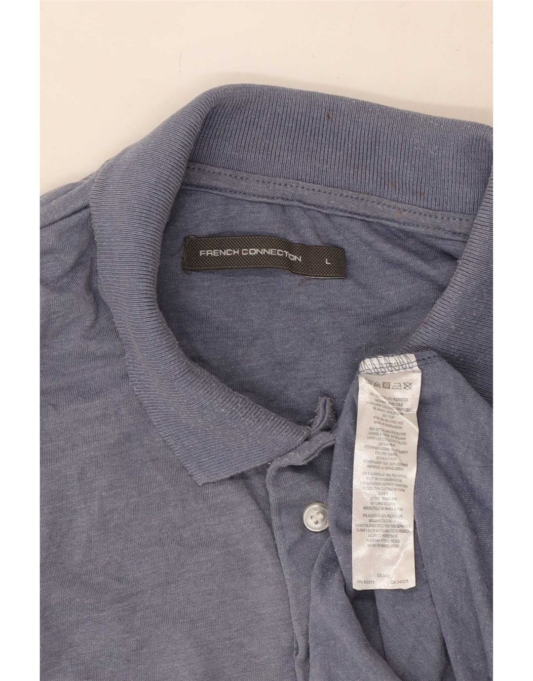 French Connection muška polo majica Large Blue Pamuk