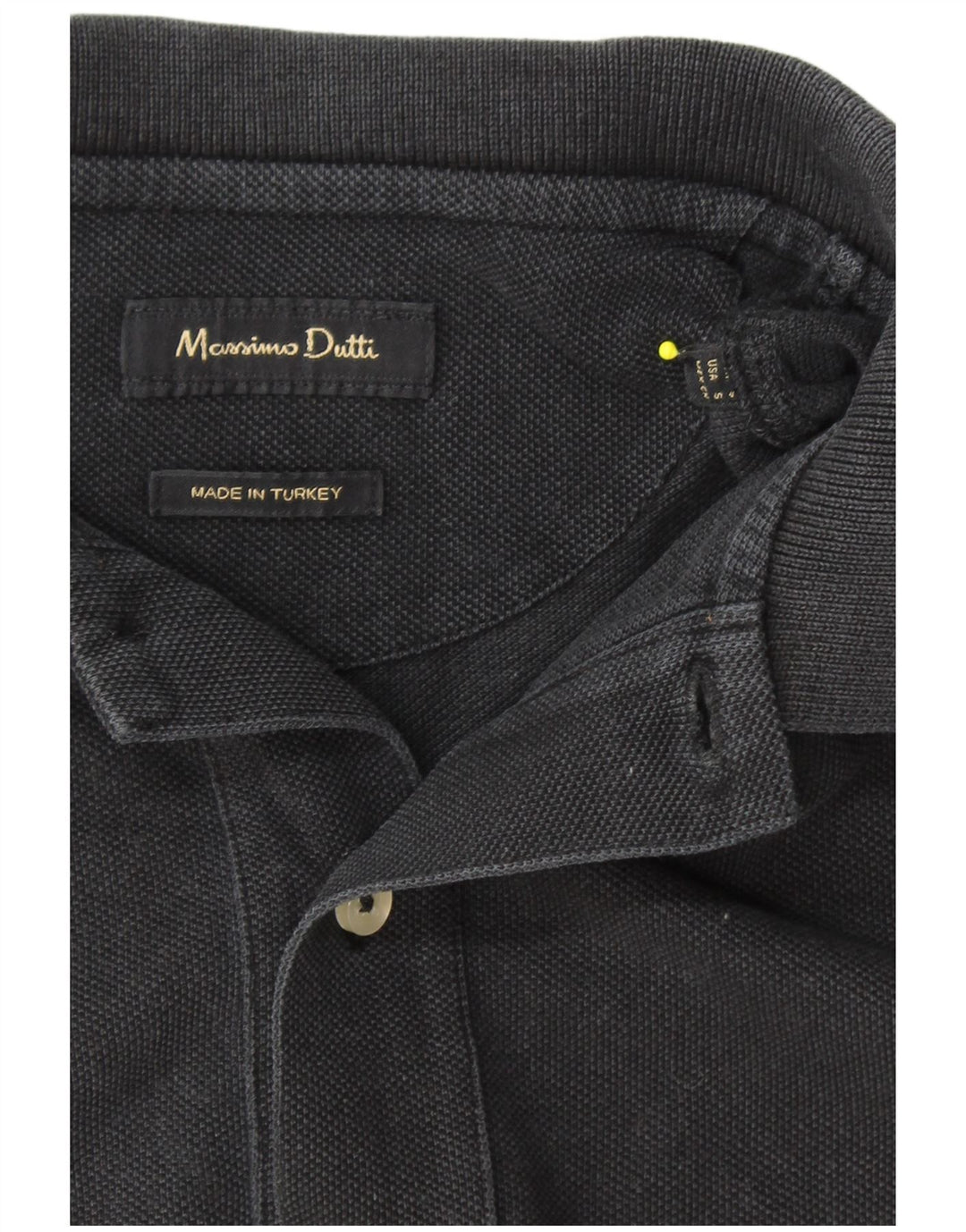 MASSIMO DUTTI Muška polo majica mala crna