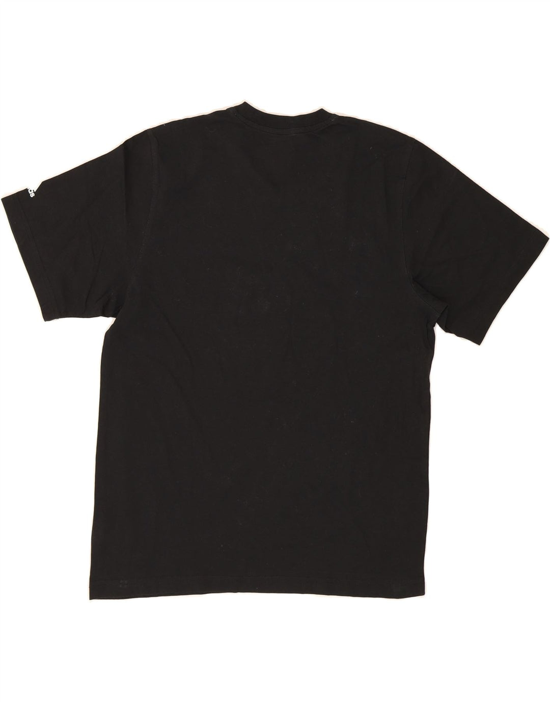 ADIDAS Mens T-Shirt Top Medium Black Cotton Vintage Adidas and Second-Hand Adidas from Messina Hembry 