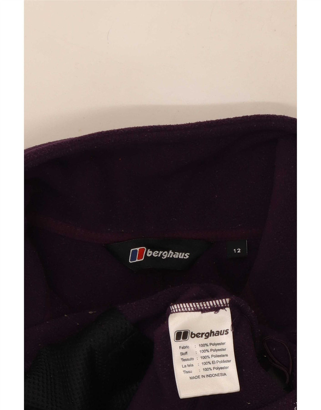 Berghaus ženska jakna od flisa UK 12 srednje ljubičasta poliester