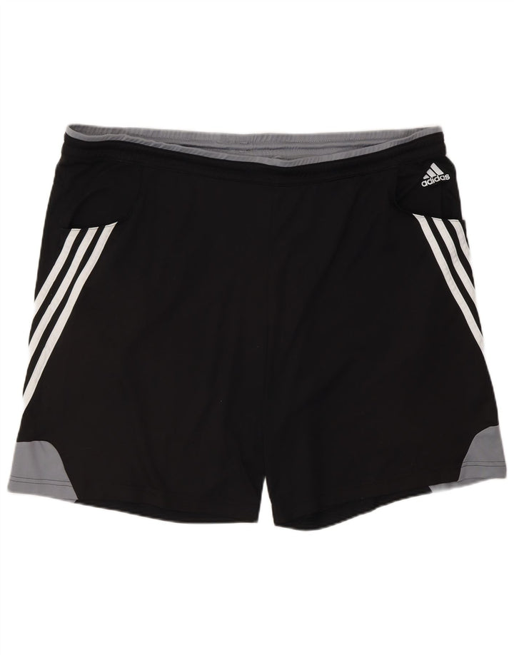 ADIDAS muške sportske kratke hlače XL crni poliester u boji