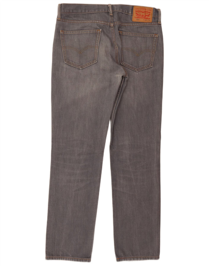 Levi's muške 511 uske traperice W34 L32 sivi pamuk