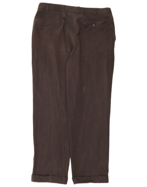 Marks & Spencer muške St. Michael ravne chino hlače W36 L31 sive
