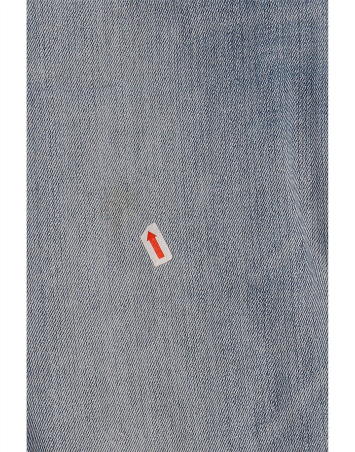 Lee ženske kratke traper kratke hlače Desoto Bermuda W29 srednje plavi pamuk