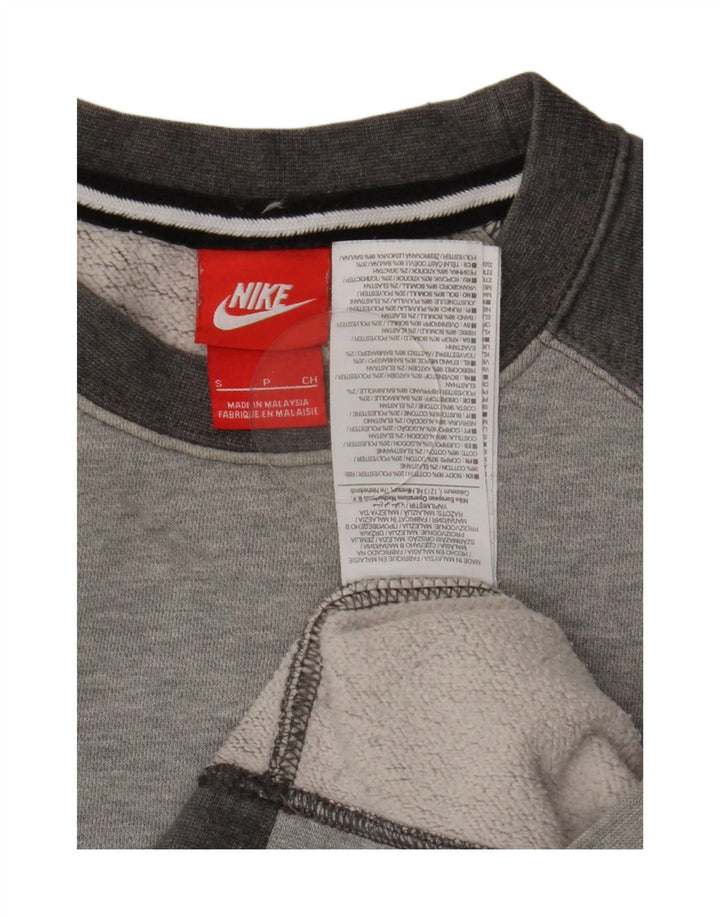 Nike muška majica s kratkim rukavima, mala, siva, pamuk