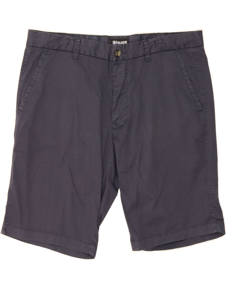 BLAUER Mens Chino Shorts W36 Large Navy Blue Cotton Vintage Blauer and Second-Hand Blauer from Messina Hembry 