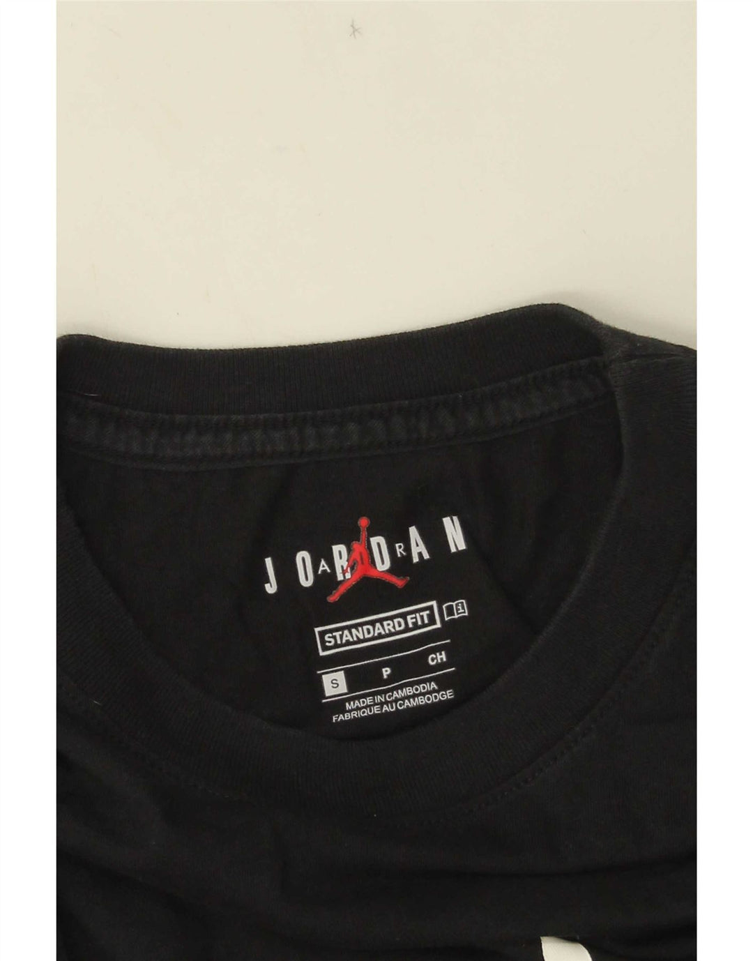 Jordan muška majica kratkih rukava standardnog kroja mala crna