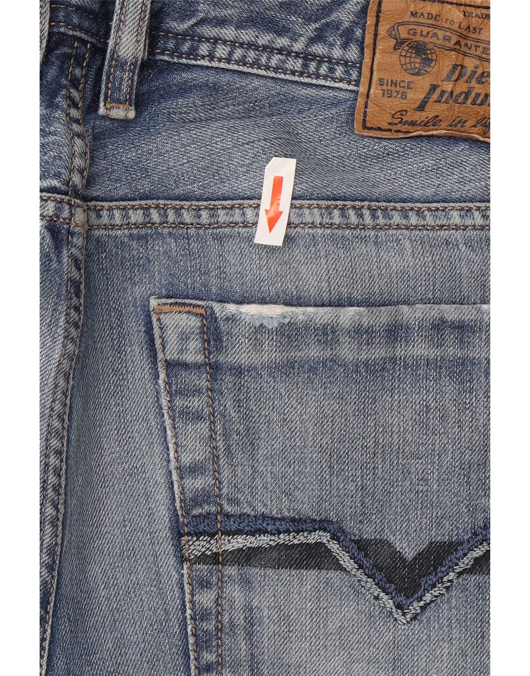 Diesel muške traperice Zatiny Regular Bootcut W30 L27 plavi pamuk