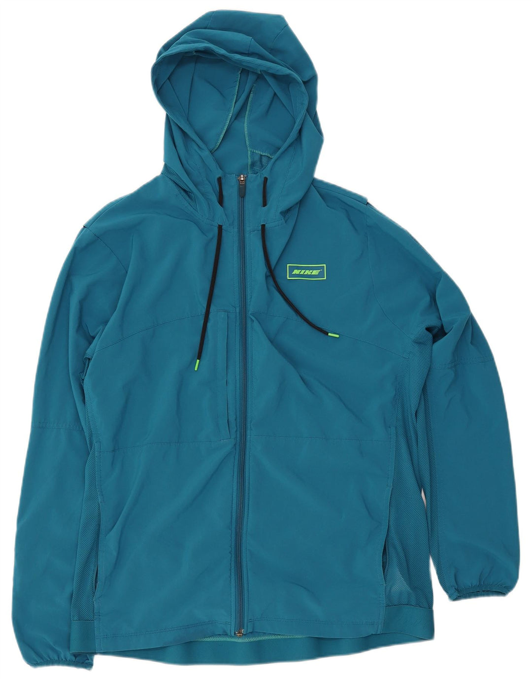 NIKE muška gornja jakna Dri Fit Graphic Standard Fit srednje plava