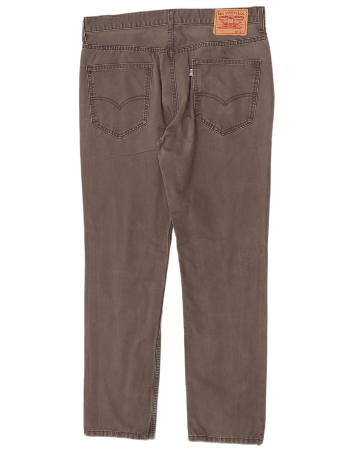 Levi's muške 751 ravne traperice W36 L32 sivi pamuk