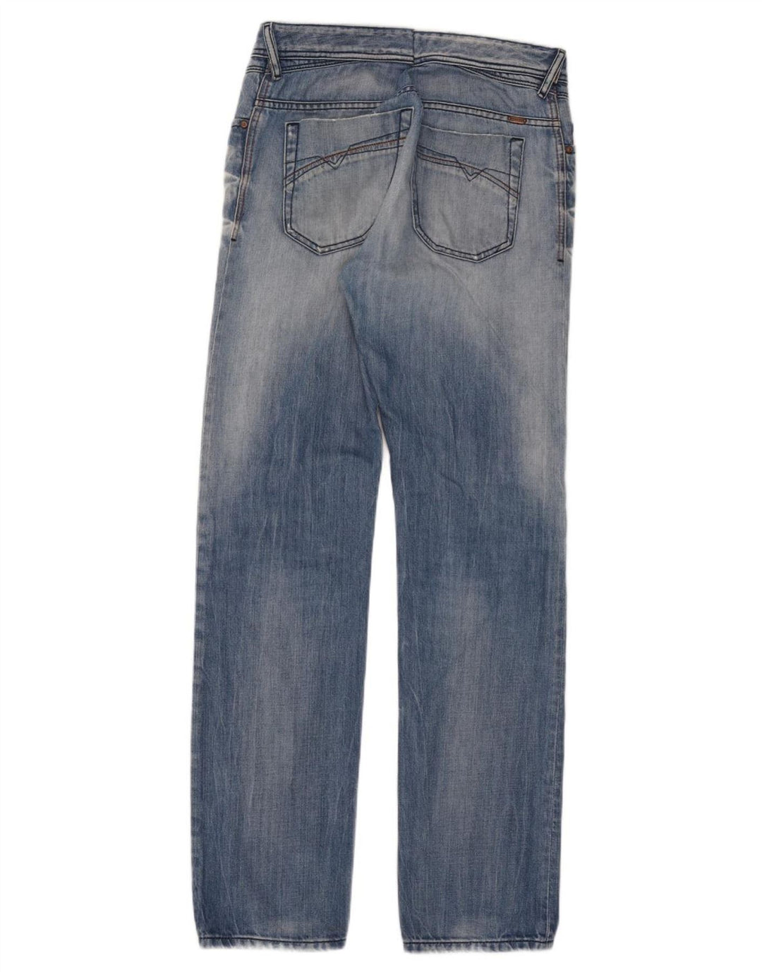 Diesel Mens Iakop Distressed Slim Jeans W33 L34 Plavi pamuk