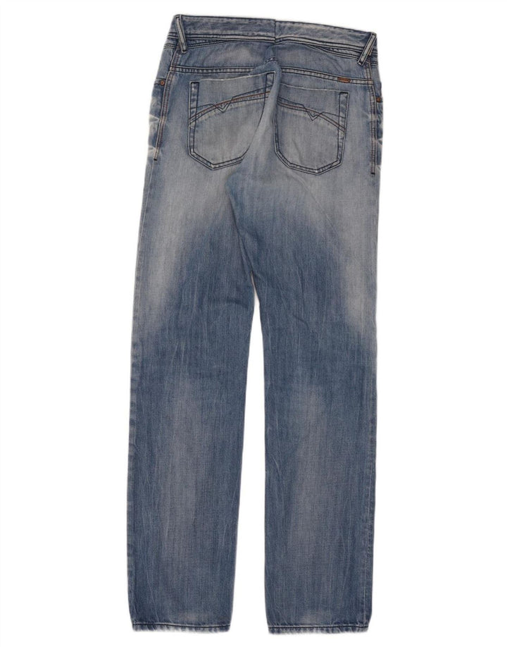 Diesel Mens Iakop Distressed Slim Jeans W33 L34 Plavi pamuk
