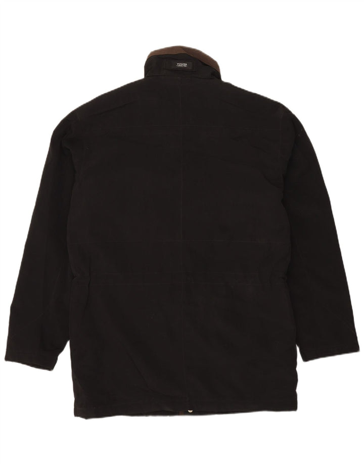 LONDON FOG Muška pomoćna jakna UK 38 srednji crni poliester