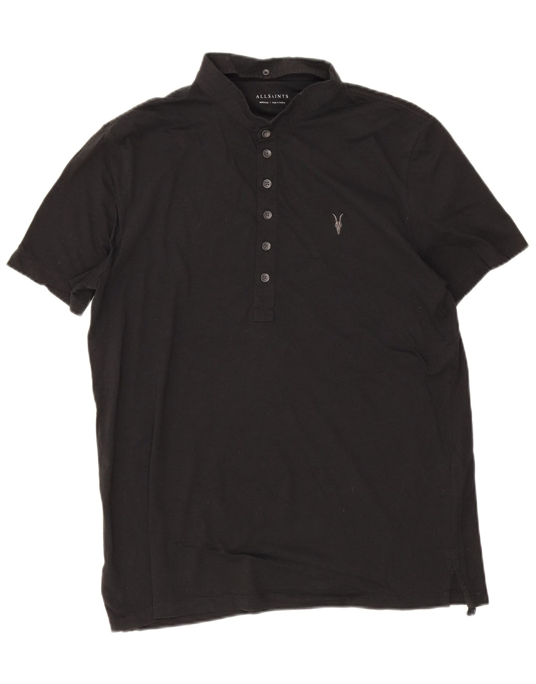 All Saints muška polo majica Srednje crni pamuk