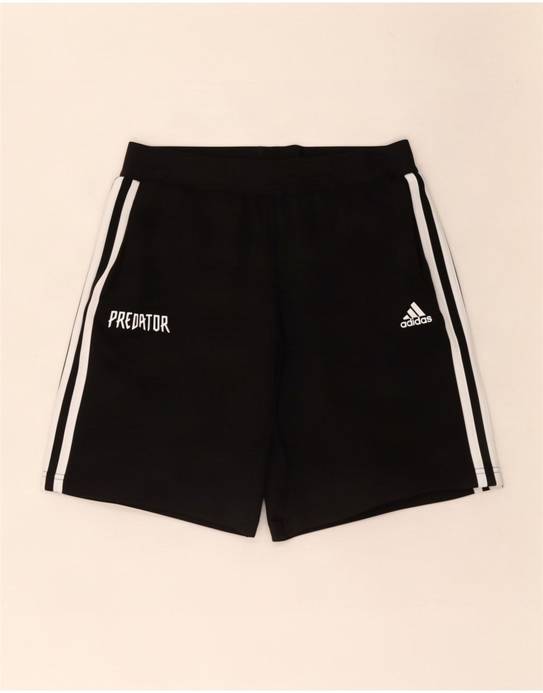 Adidas Sportske kratke hlače Predator za dječake 13-14 godina, crni poliester