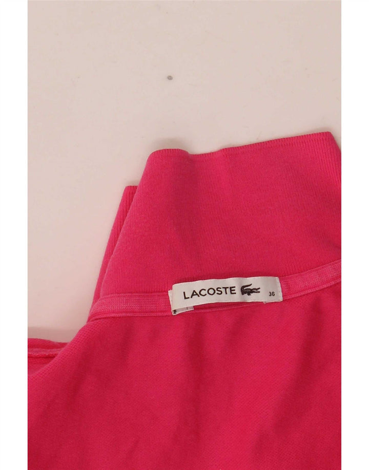 Lacoste ženska polo majica veličina 36 mala ružičasta