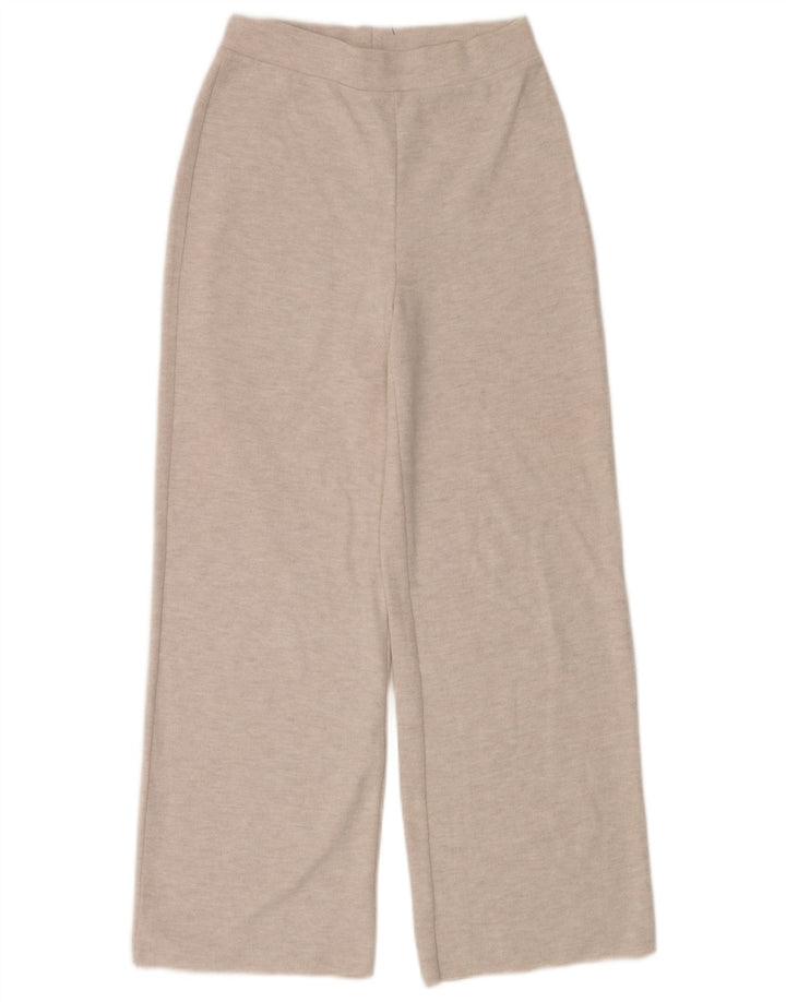 Zara ženske hlače za trenirku UK 12 Medium Beige Flecked Poliester
