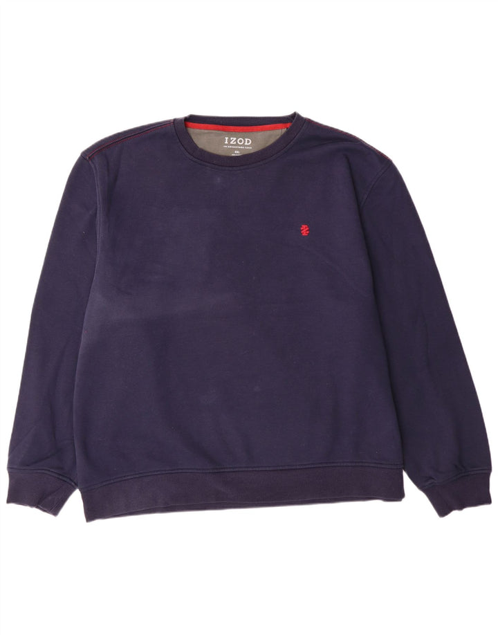 Izod muški džemper 2XL tamnoplavi poliester