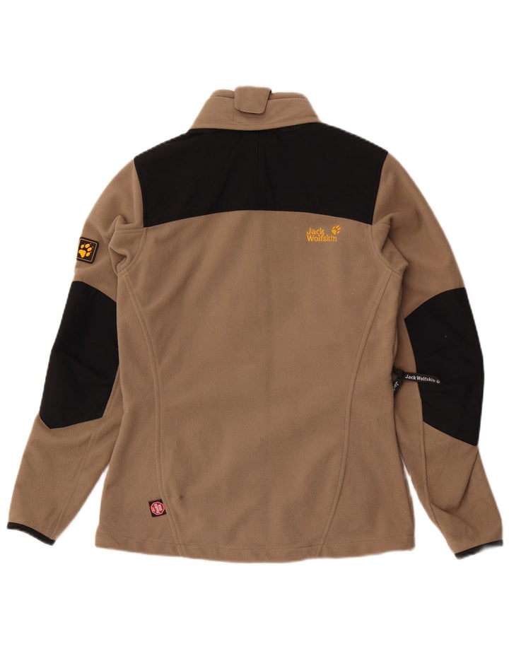 JACK WOLFSKIN Ženska jakna od flisa UK 10 Small Brown Colourblock Poliester