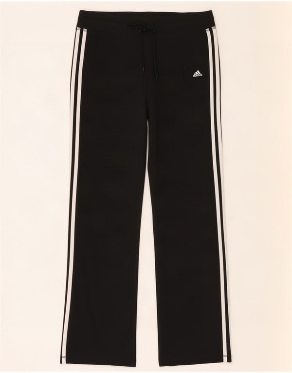 Adidas ženske hlače za trenirku UK 12/14 Srednje crni poliester