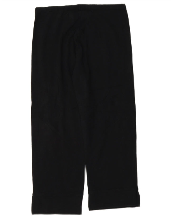 Reebok Ženske Capri Trenirke Hlače UK 12 srednje crne