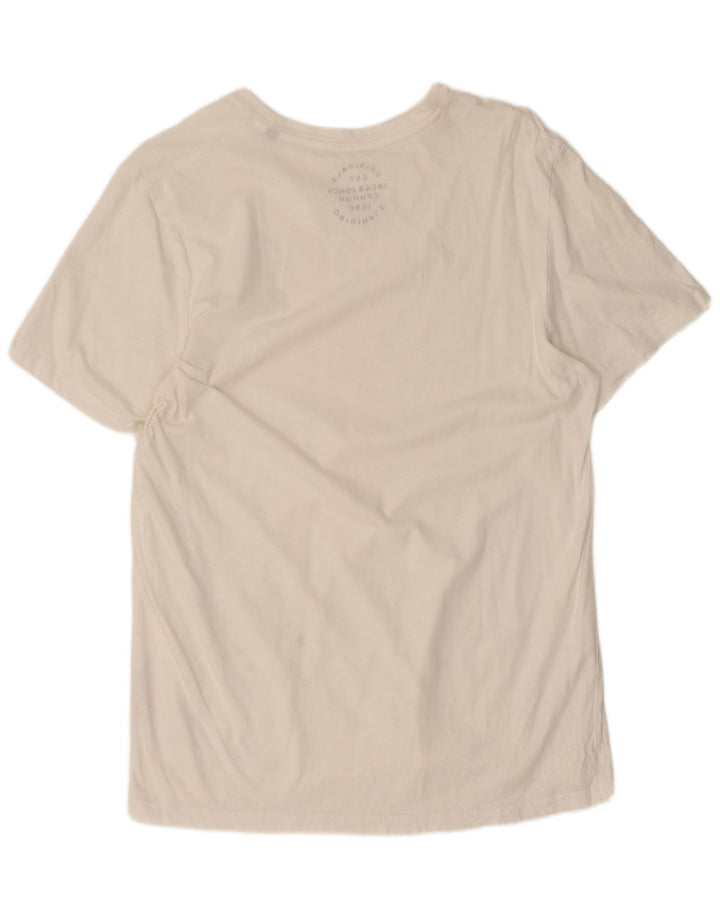Jack & Jones muška majica kratkih rukava Veliki bijeli pamuk