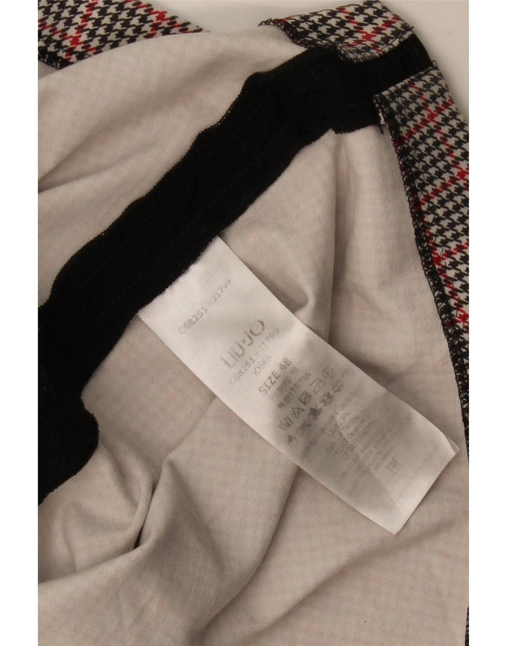 Liu Jo ženska mini suknja IT 48 XL W36 višebojna houndstooth viskoza