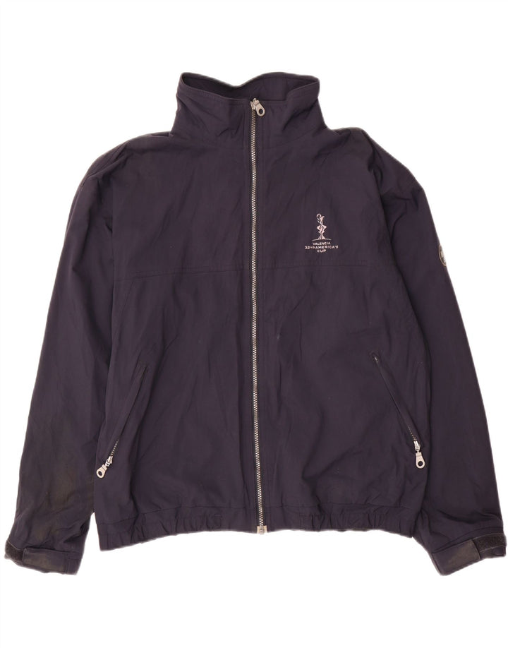 MURPHY & NYE Muška široka kišna jakna UK 38 srednje mornarsko plavi najlon