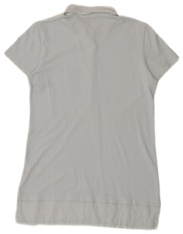 Fred Perry ženska polo haljina UK 12 srednje plavi pamuk