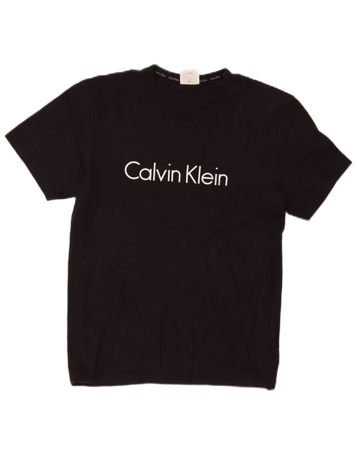 Calvin Klein muška grafička majica kratkih rukava srednje crna