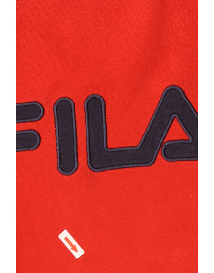 Fila muška majica s grafičkim motivima, mali crveni pamuk