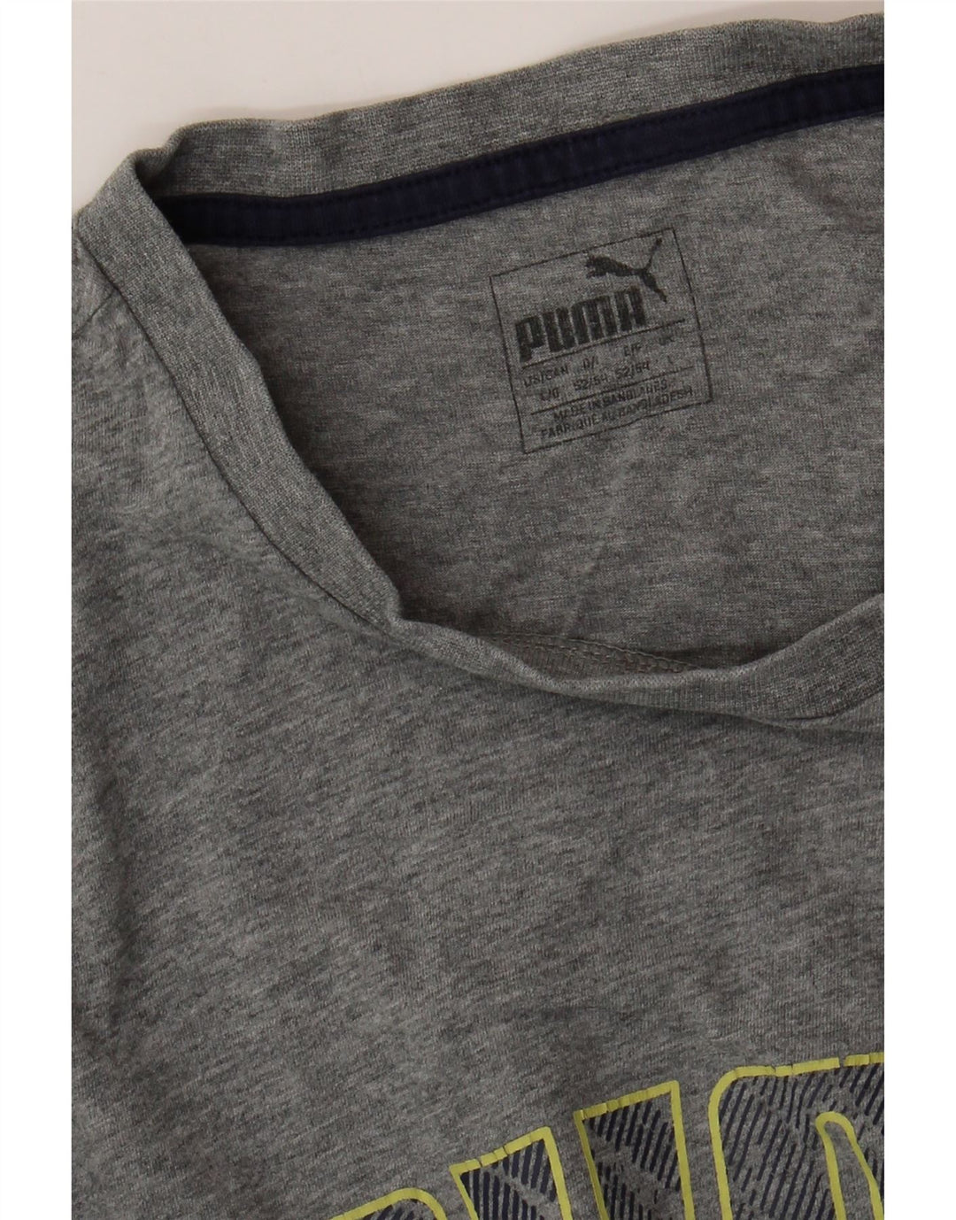 PUMA Muška majica kratkih rukava s grafičkim motivima, velika siva