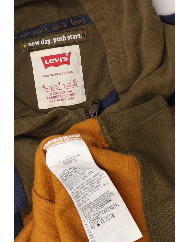 Levi's Boys majica s kapuljačom s kapuljačom 12-13 godina, velika, višebojna