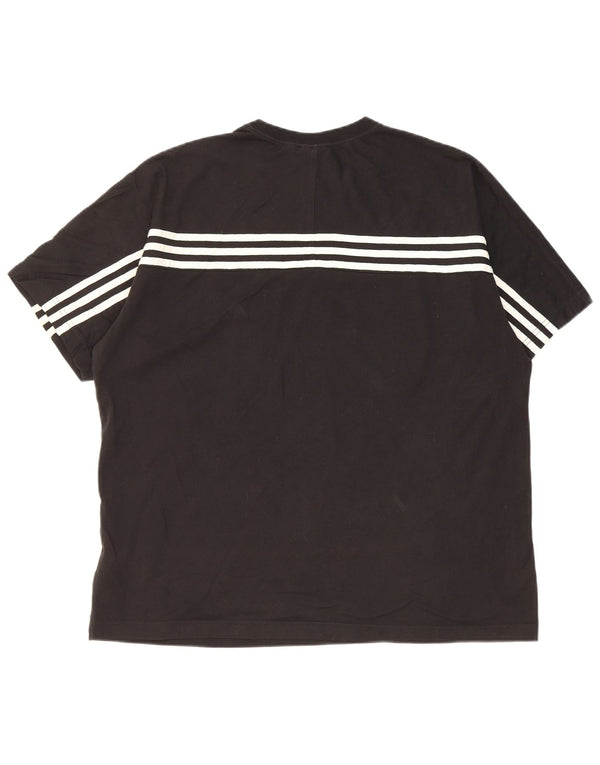 Adidas muška majica kratkih rukava Regular Graphic, velike crne pruge, pamuk