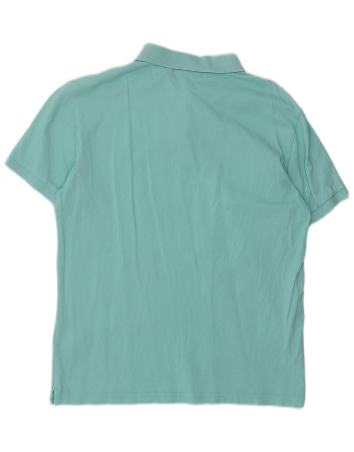 Superdry muška polo majica Srednje plavi pamuk
