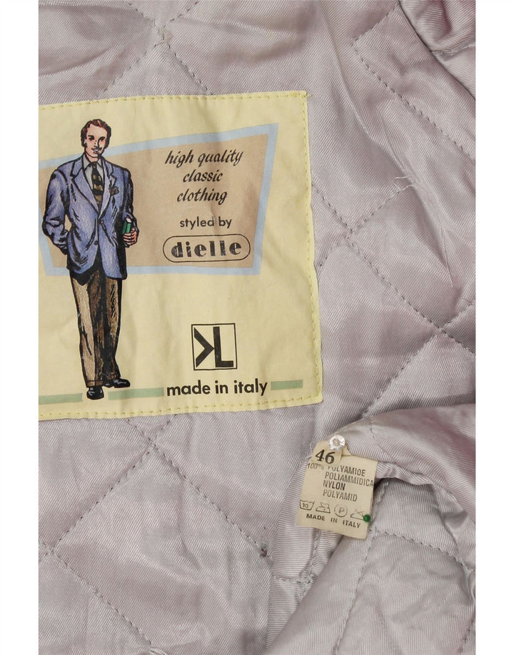 DIELLE Womens Padded Coat IT 46 Large Pink Polyamide Vintage Dielle and Second-Hand Dielle from Messina Hembry 