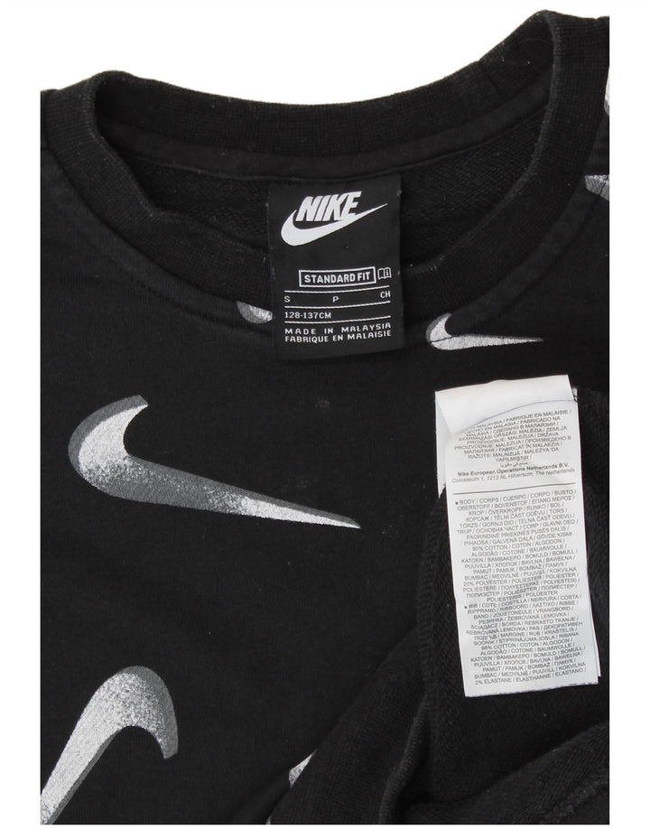 NIKE Majica za djevojčice Graphic Standard Fit 8-9 Years Small Black