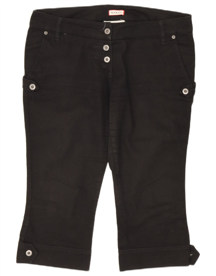 Max & Co. Ženske bermude UK 14 Large W36 crne