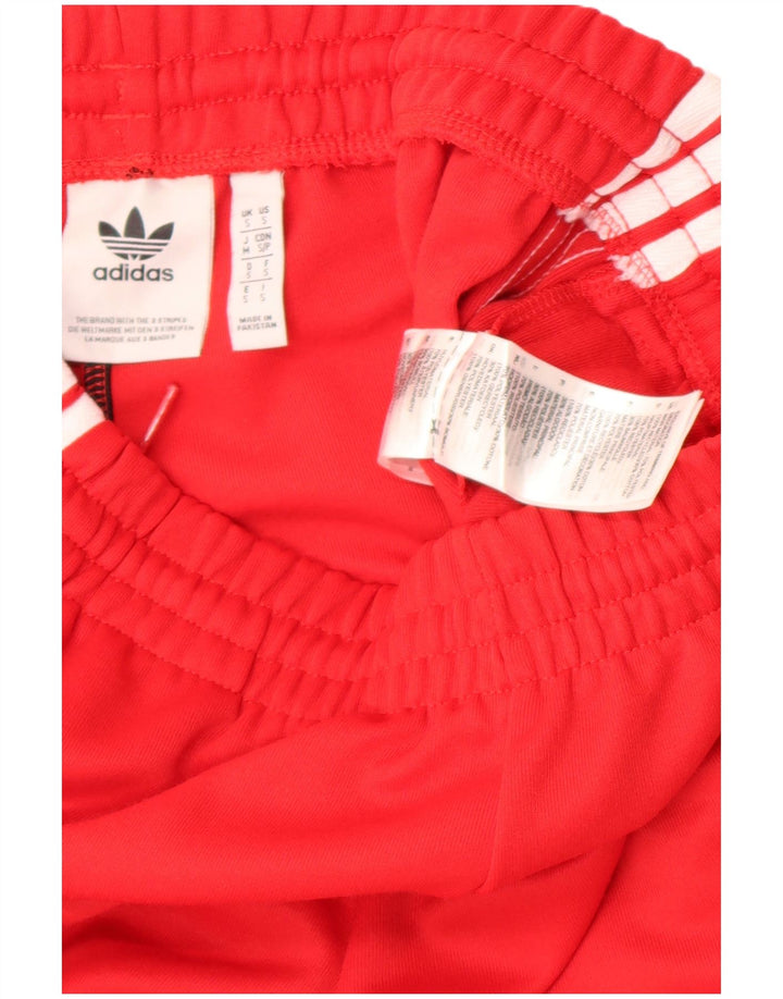 Adidas muške trenirke hlače male crvene poliesterske hlače