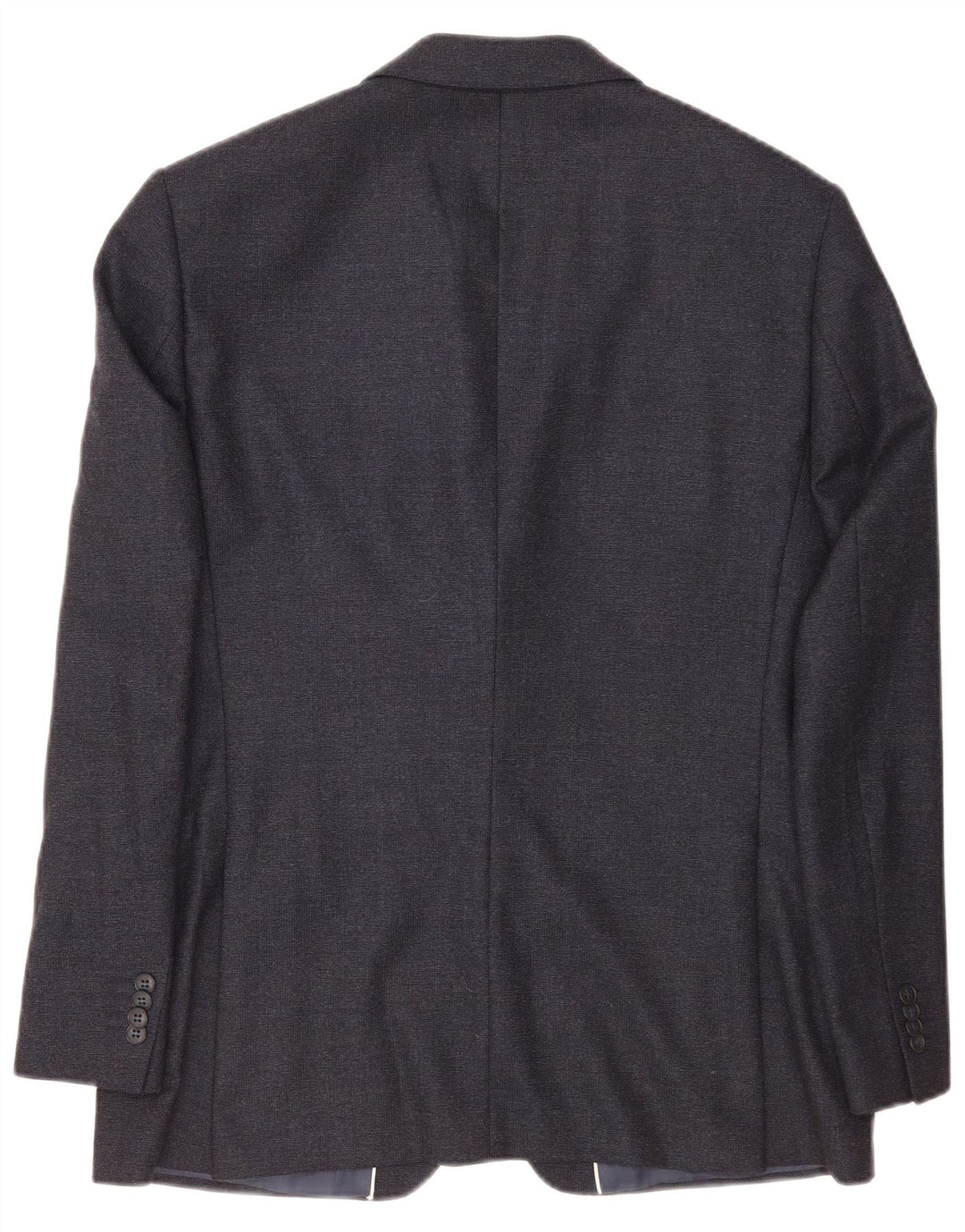 Daniel Hechter Mens 2 Button Blazer Jacket UK 38 Medium Grey Wool