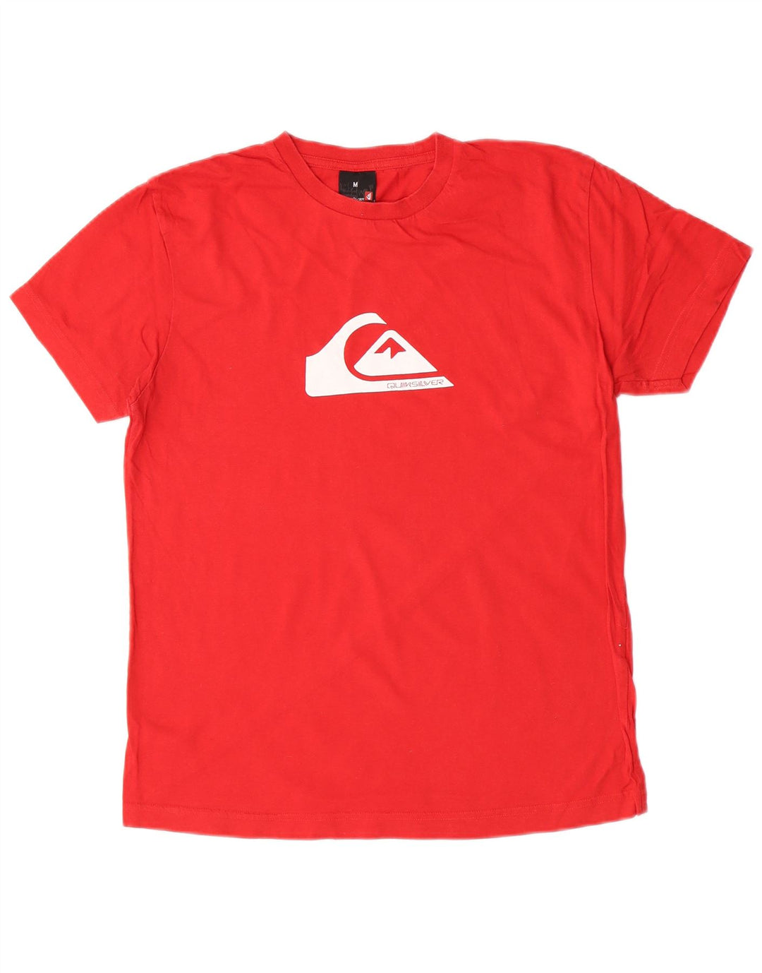 Quiksilver muška grafička majica srednje crvene boje