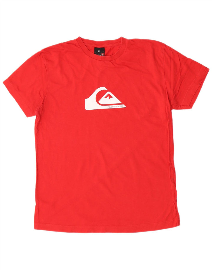 Quiksilver muška grafička majica srednje crvene boje
